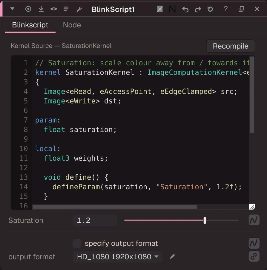 BlinkScript properties