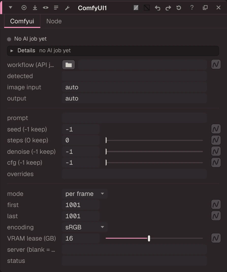 ComfyUI properties