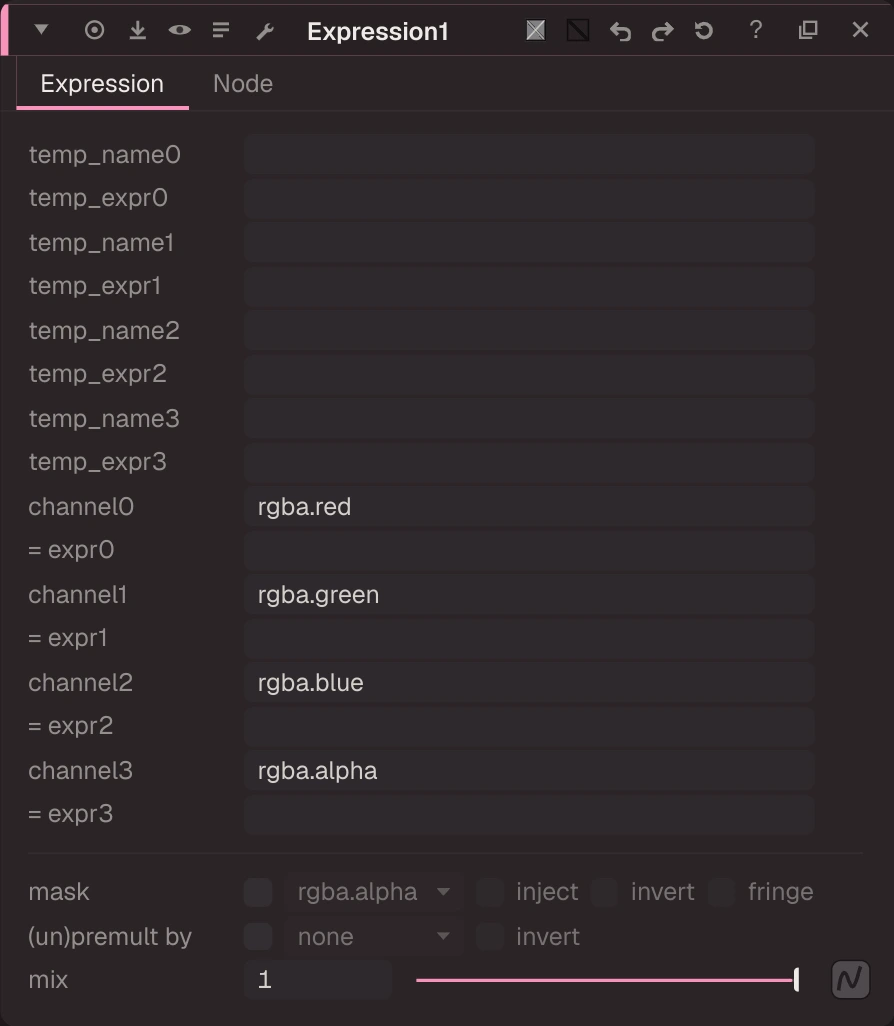 Expression properties