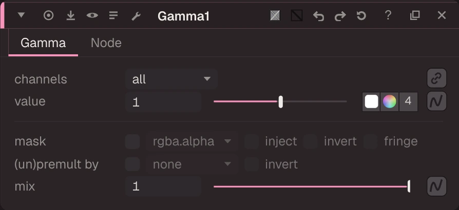 Gamma properties