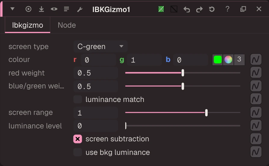 IBKGizmo properties