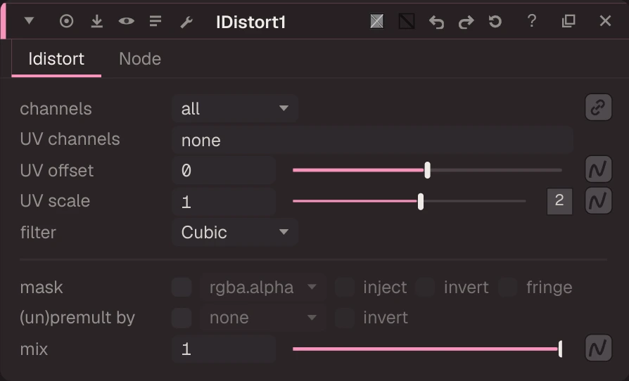 IDistort properties