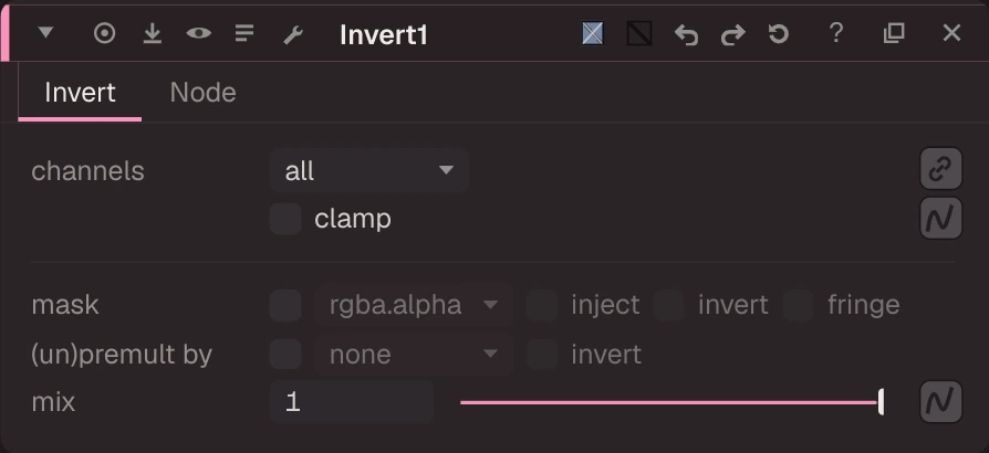 Invert properties