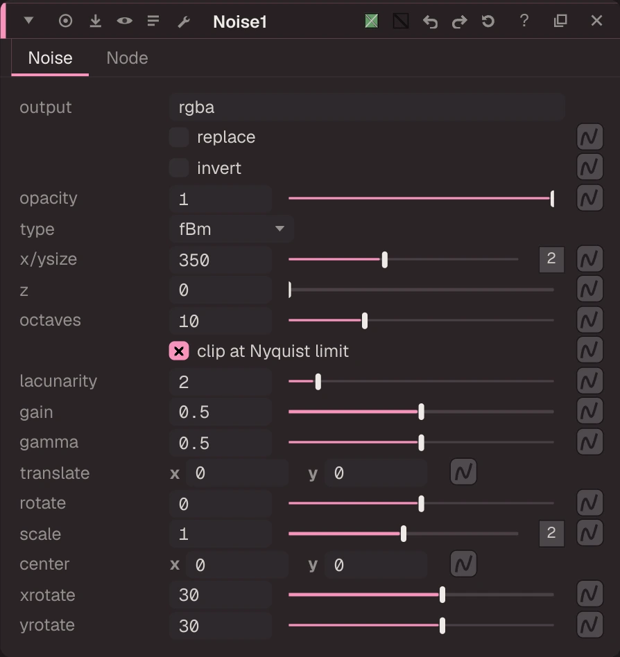 Noise properties