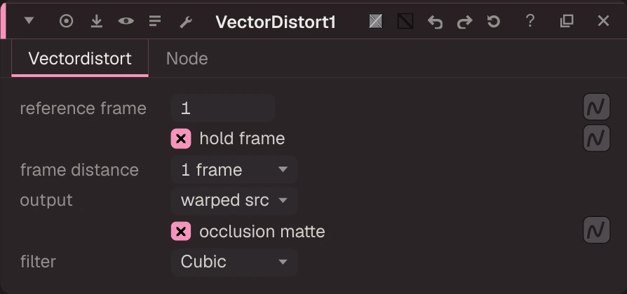 VectorDistort properties